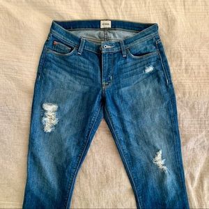 Mid rise Hudson skinny jeans